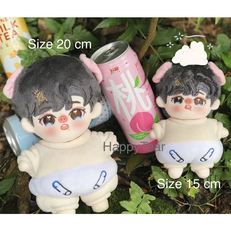 🔥ชุดสุดท้าย🔥 ชุดตุ๊กตา พร้อมส่ง (ของใหม่) ชุดตุ๊กตา15cm. ซูโม่ขาว (ไม่รวมตุ๊กตา)