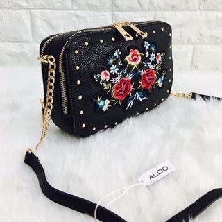 Aldo Embroidery Crossbody Bag 2017