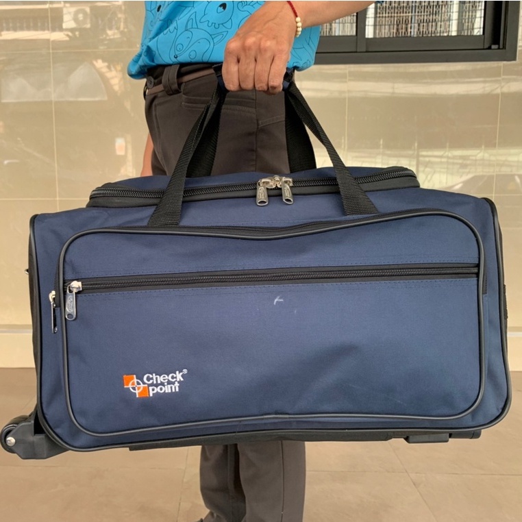 35L. ล้อลาก ขึ้นเครื่องได้ กระเป๋าเดินทางล้อลาก 20 นิ้ว  โหลดได้  พับได้  ประหยัดพื้นที่