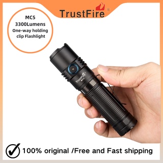 Trustfire MC5 3300 Lumens ไฟฉาย Led พลังงานสูง ชาร์จแม่เหล็ก ใช้แบตเตอรี่ 21700 สําหรับตั้งแคมป์กลางแจ้ง