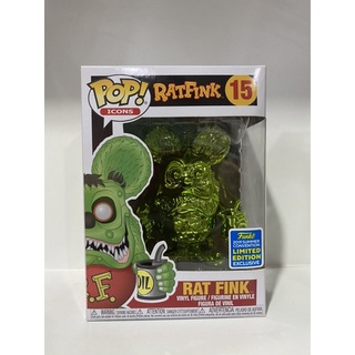 Funko Pop Rat Fink (Chrome) SDCC 2019 Exclusive 15