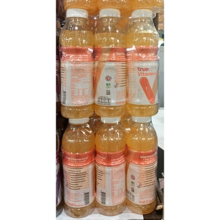 ทรู น้ำดื่มวิตามิน กลิ่นส้ม บรรจุ 480ml ยกแพ็ค 6ขวด TRUE ORANGE VITAMIN WATER