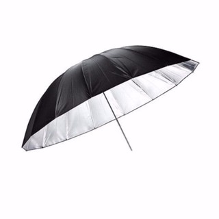 ร่มสะท้อนแสง สำหรับถ่ายภาพ  2 in 1   33"/83cm  43"/110cm Black/Silver Photography Reflector Umbrella Studio