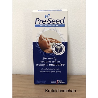 พร้อมส่งทันที Pre-Seed Fertility Lubricant  เจลสำหรับหล่อลื่นเพื่อการมีบุตร สินค้านำเข้า