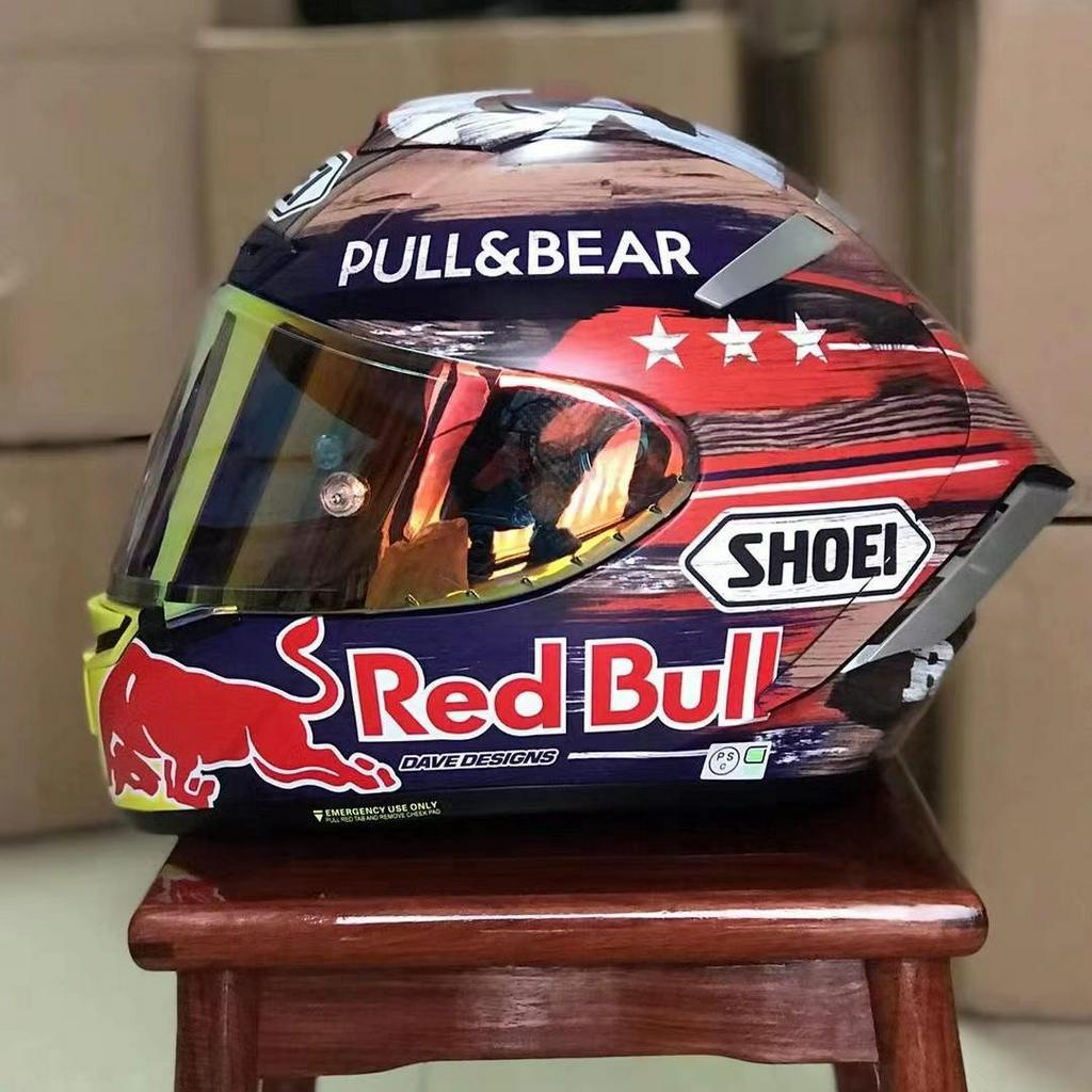 หมวกกันน็อค Shoei X14 X14 Red Bull สําหรับแข่งรถวิบาก