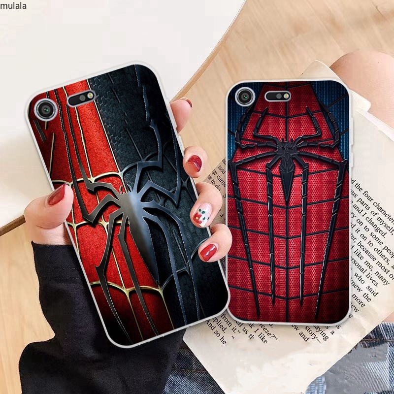 Sony Xperia Z3 Z5 XZ1 XZ2 XZ Premium XZ3 XZ4 Compact Spiderman 4 Soft Silicon TPU Case Cover