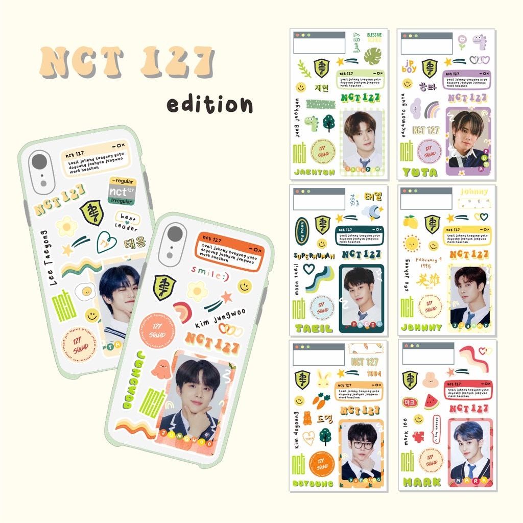 สติ๊กเกอร์ NCT 127 สําหรับโทรศัพท์