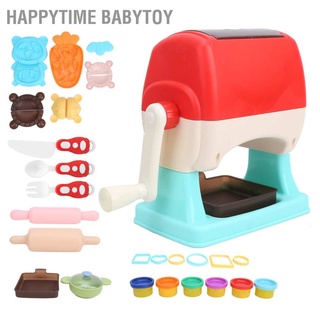 Happytime ของเล่นเด็กเครื่องทําเส้นก๋วยเตี๋ยว แม่พิมพ์ดินน้ํามัน สําหรับเด็ก