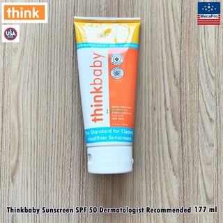 Think® Thinkbaby Sunscreen SPF 50 Dermatologist Recommended 177 ml ครีมกันแดดสำหรับเด็ก SPF 50