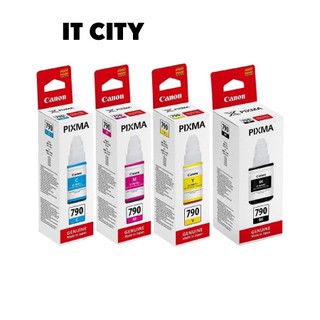 CANON Ink Bottle GI-790BK,C,M,Y (เซท 4 สี) หมึกพิมพ์ (SP2-1610+SP2-1611+SP2-1612+SP2-1613)