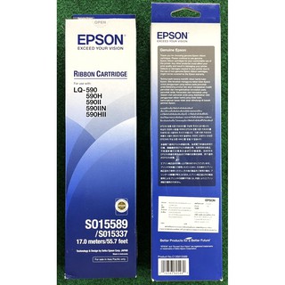 ตลับหมึกแท้ Epson LQ-590 LQ 590 590 LQ590II # S015589