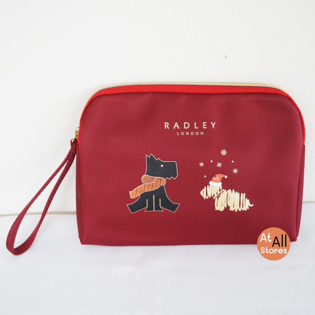 กระเป๋า RADLEY by Shiseido สีแดง ขนาดพกพา