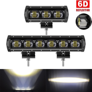 8&amp;quot; 14&amp;quot; Inch Led Work Light Bar 6D Lens 12V 24V Spotlight For Car Uaz ATV SUV 4x4 Off Road Truck Bulbs Beam Bar