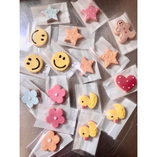 คุ๊กกี้เนยสดลายน่ารักชุด10ชิ้น