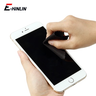 E-kinlin ผ้าไมโครไฟเบอร์ ทําความสะอาดโทรศัพท์มือถือ หน้าจอ LCD เลนส์กล้อง ฝุ่น ทําความสะอาดได้ สําหรับ iPhone เครื่องมือซ่อมสมาร์ทโฟน