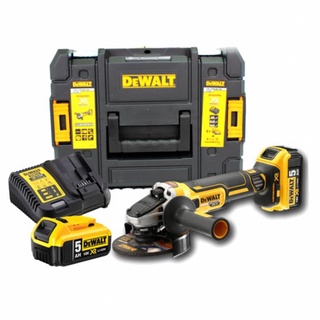 DEWALT ชุดเครื่องเจียร์ไร้สาย 5 18V 5A DCG405P2