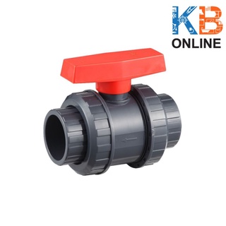 บอลวาล์วหัวยูเนี่ยน สวม 1/2(CNS) WF True union ball valve สวม 1/2 (CNS) WF