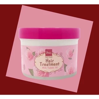 บีเอสซี ทรีทเม้นท์ BSC Glossy Hair Treatment Wax 400g กระปุก