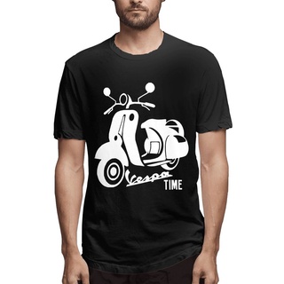 เสื้อยืดกีฬา Vespa Mod สกูตเตอร์ สีกากี สําหรับผู้ชาย