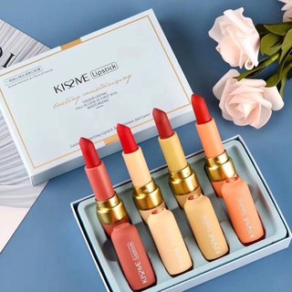 ลิปสติก Kiss me Lipstick ลิปเนื้อแมท NO.87028A 💄
