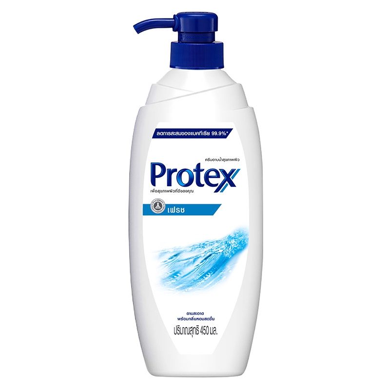 Protex ครีมอาบน้ำโพรเทค ขวดปั้ม ขนาด 450/500ml