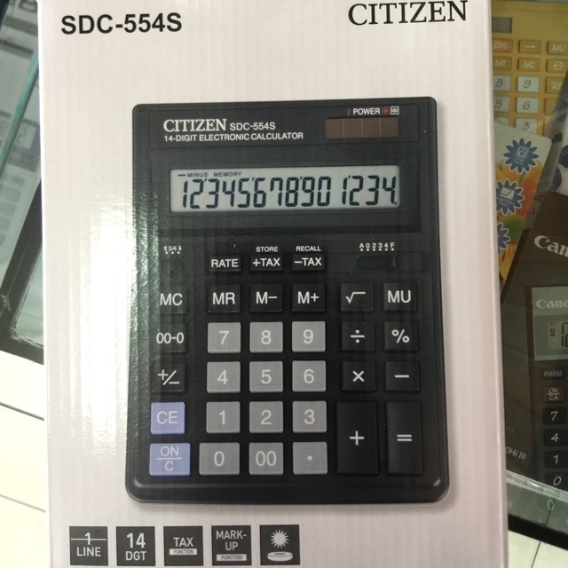 เครื่องคิดเลข Citizen SDC-554S