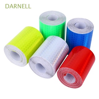 DARNELL Automobile Reflective Strip Sticker Waterproof Motorcycle Film Safety Warning Tape Bike Safety Mark Car Styling Reflector 5*100cm Protective Sticker Bicycle Self Adhesive/Multicolor
