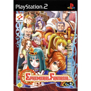 Ephemeral Fantasia PS2 แผ่นเกมส์PS2 เกมเพล2 แผ่นไรท์