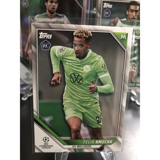 2021-22 Topps UEFA Champions League Soccer Cards Wolfsburg