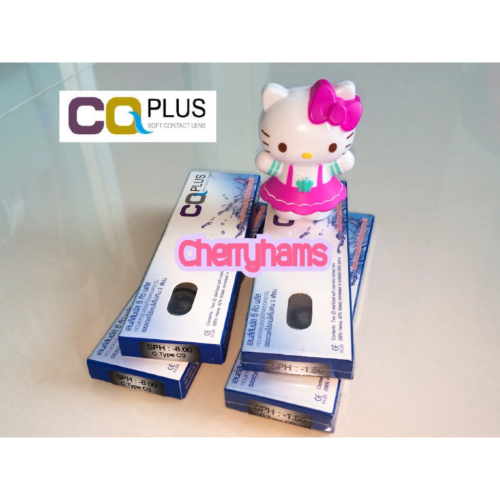 CQ Plus คอนแทคเลนส์สี ราย2 เดือน