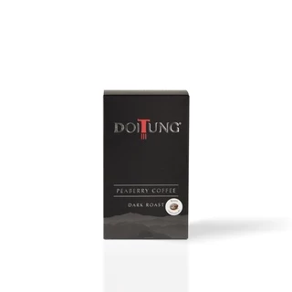DoiTung Coffee Bean - Peaberry Dark Roast (200 g.) กาแฟ คั่ว เมล็ด พีเบอร์รี่ ดาร์ก โรสต์ ดอยตุง