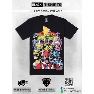 เสื้อยืดNTS รุ่น AVG-POWER RANGER