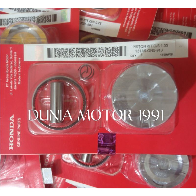 PISTON KIT SEHER GRAND OVERSIZE 100 CODE GN5