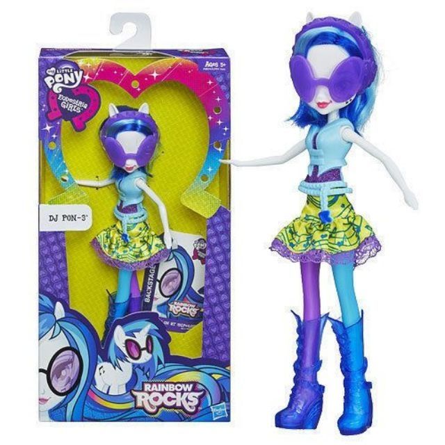 My little pony EQUESTRIA GIRLS RAINBOW ROCKS DJ PON-3