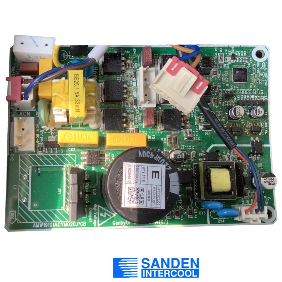 แผงควบคุมตู้แช่ Sanden Intercool รุ่น SCF-0365I อะไหล่แท้