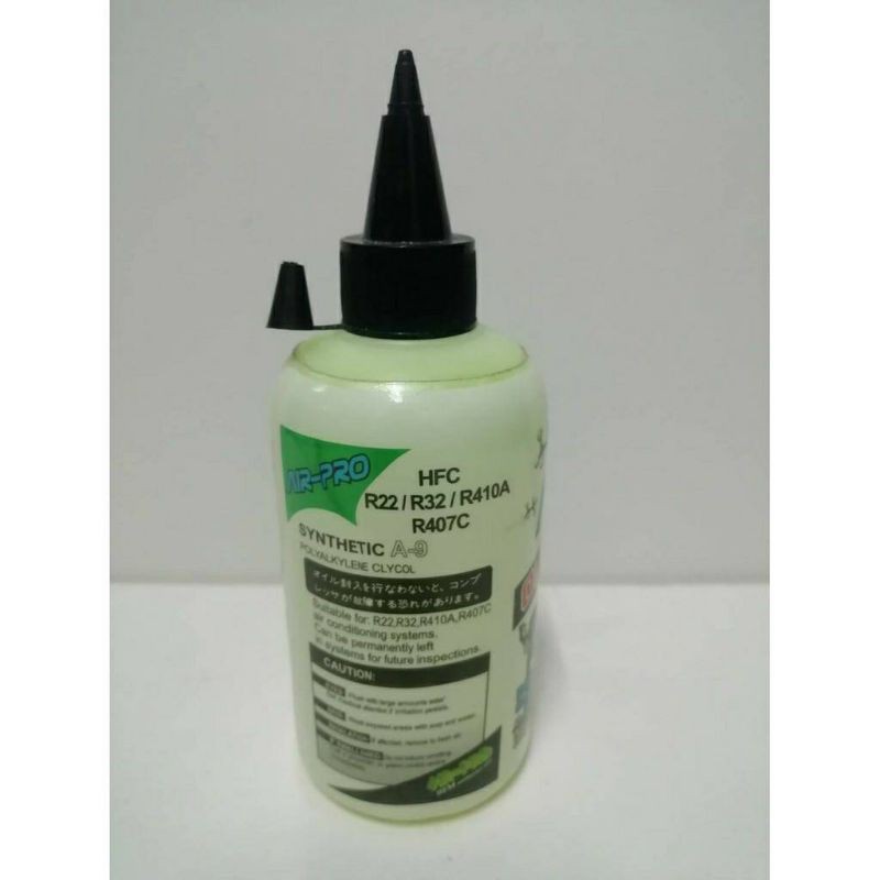 น้ำมันคอมแอร์ เช็ครั่วเรืองแสงR22,R410,R32