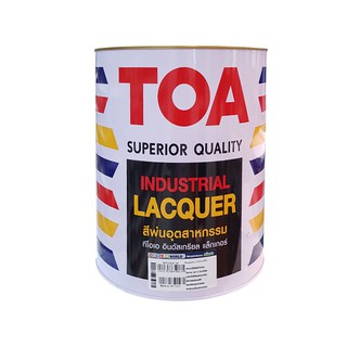 สีพ่นอุตสาหกรรม TOA INDUSTRAIL LACQUER BASE A เงา 2.5 แกลลอน