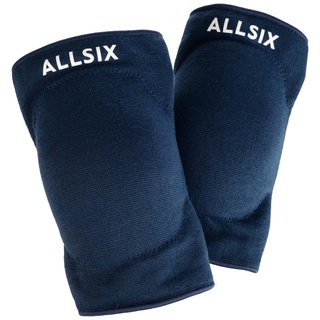 สนับเข่าเล่นวอลเลย์บอล สนับเข่าวอลเลย์บอล สนับเข่า ALLSIX Volleyball Knee Pads VKP500 - Navy