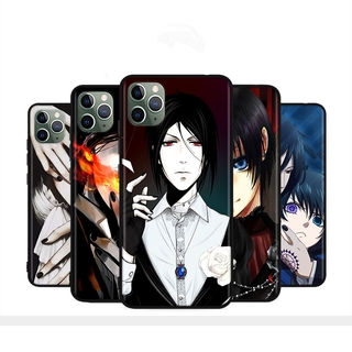 H-15 เคสโทรศัพท์ซิลิโคน แบบนิ่ม ลาย Black Butler สําหรับ Samsung Galaxy A71 M31 A21S A01 A21 A31 A51 A41 A11 M51