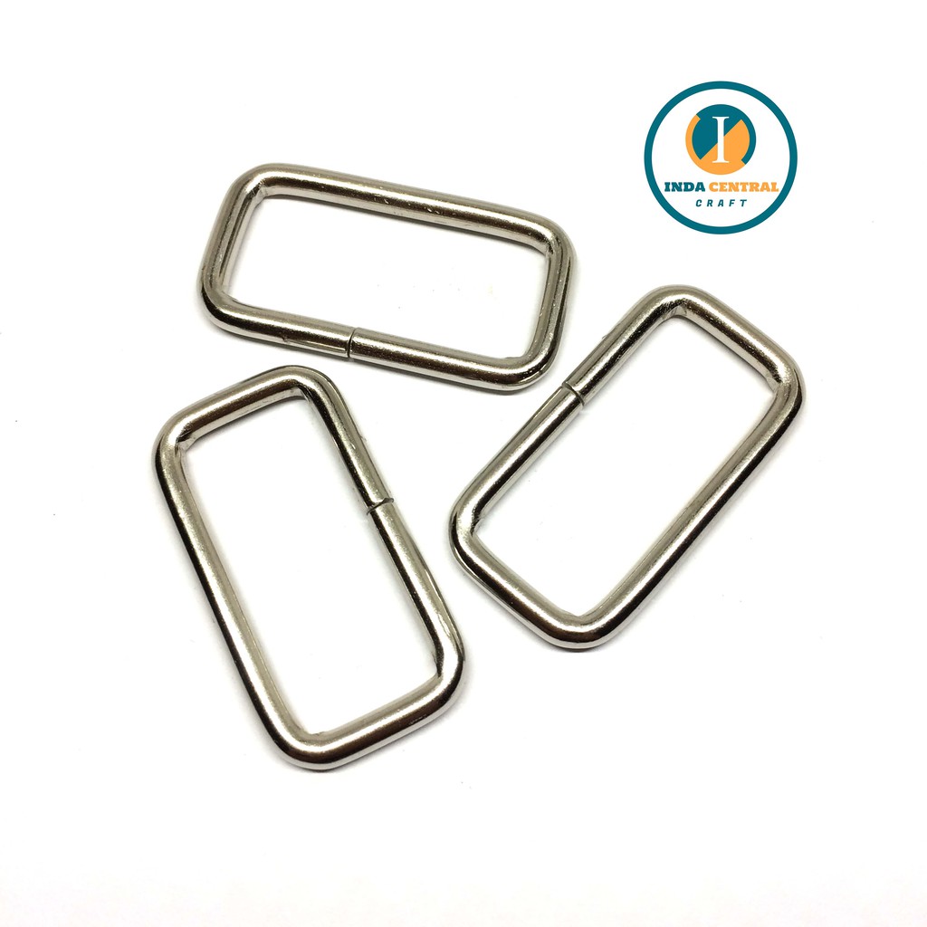 NICKEL 3.0 CM IRON BAG BUCKLE แหวน