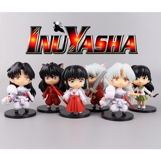 โมเดล อินุยาฉะ เทพอสูรจิ้งจอกเงิน Inuyasha มี 6 แบบ สินค้าพร้อมส่ง เก็บปลายทางได้