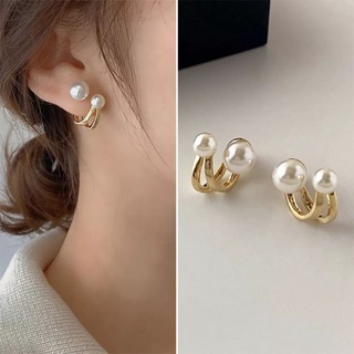 ต่างหูมุก • Pearl Earrings