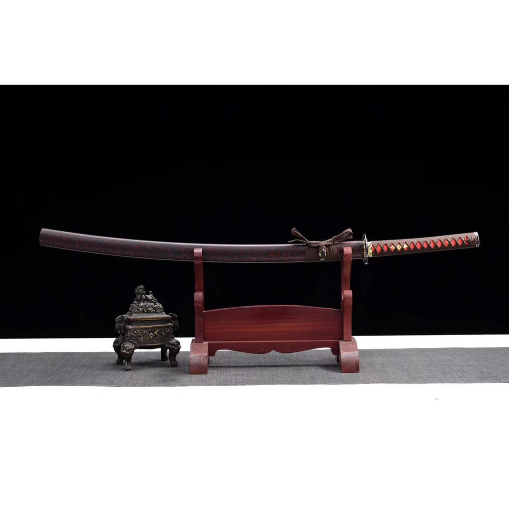 [-Katana'Samurai-] ดาบซามุไร t10 คาตานะ แท้ มีดซามุไร Sword ดาบญี่ปุ่น มีดญี่ปุ่น ดาบนินจา มีดเดินป่า ดาบตั้งโชว์ กีฬา