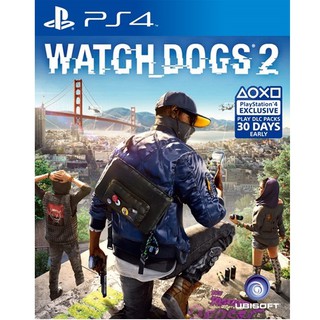 PS4: Watch Dogs 2 (Zone 2) ของใหม่ ยังไม่แกะซีล