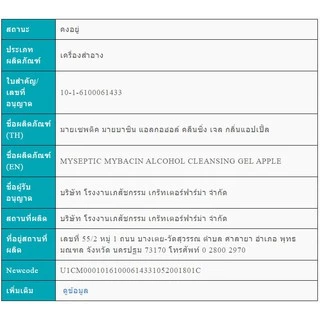 เจลแอลกอฮอล์75% Food Grade สูตรกรีนที ลดการสะสมของแบคทีเรีย ช่วยถนอมมือให้ชุ่มชื้น ขนาด 60มล. Greater