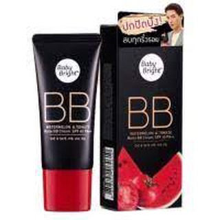 Baby Bright Watermelon &amp; Tomato BB 30g เบบี้ไบร์ท วอเตอร์เมล่อนแอนด์โทเมโท ครีมแตงโมมะเขือเทศ แบบหลอด 30 กรัม (1หลอด)