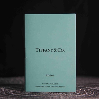 「มินิน้ำหอม」 Tiffany &amp; Co 2ml