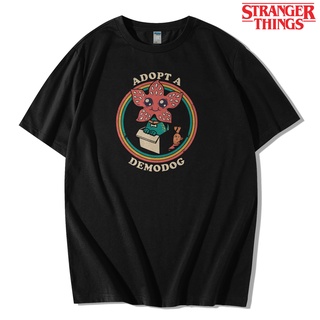 เสื้อยืด พิมพ์ลาย Netflix Season 4 STRANGER THINGS DEMODOG STRANGER THINGS