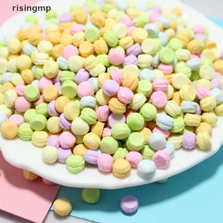 [risingmp] อาหารจิ๋ว สีมาการอง สําหรับบ้านตุ๊กตา 1/12 12 ชิ้น ต่อล็อต ♨เปิด