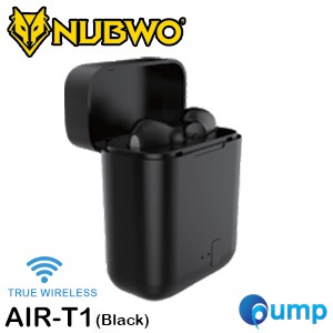 Nubwo AIR-T1 หูฟังไร้สาย True Wireless Earbuds สีดำ